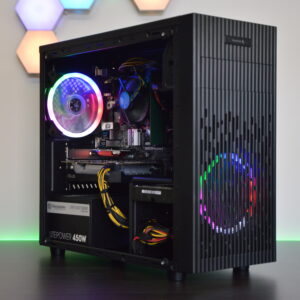 Fast NVIDIA GTX 1650 RGB Gaming PC - Intel CPU, 1TB+ Storage, Wi-Fi, Windows 11