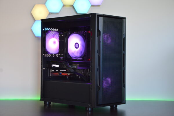 Fast NVIDIA RTX 3070 RGB Gaming PC - Intel i5-12400F, 16GB RAM, 3TB Storage, W11 - Image 2