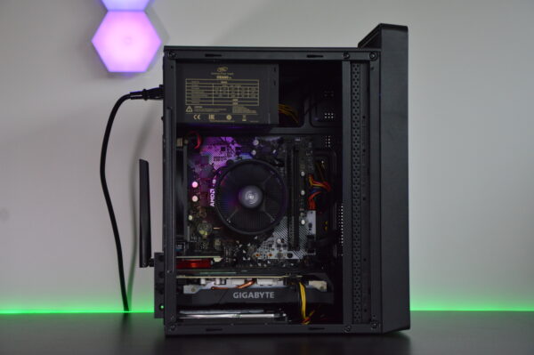 Fast AMD RYZEN 5 RGB Gaming PC - NVIDIA GPU, 16GB RAM, 2TB+ Storage, WiFi, W11 - Image 2