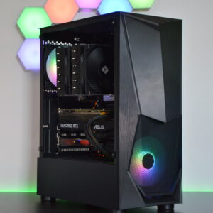 Ultra Fast NVIDIA RTX Gaming PC - Intel i7, RGB, 32G RAM, 3TB Storage, WiFi, W11