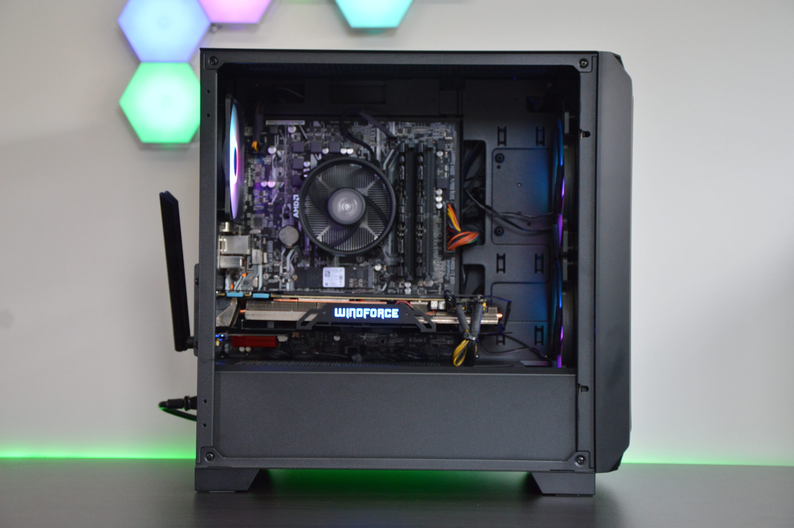 AMD Ryzen 3 RGB Gaming PC - NVIDIA GTX 980, 1TB+ Storage, Wi-Fi, Windows 11 - Image 3