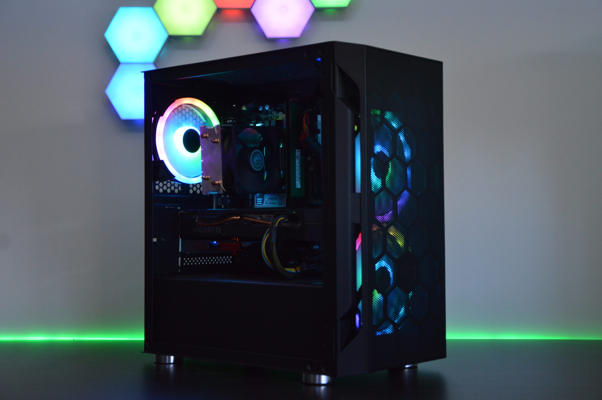 Intel i7 RGB Gaming PC - NVIDIA RTX Graphics, 1.5TB Storage, Wi-Fi, Windows 11