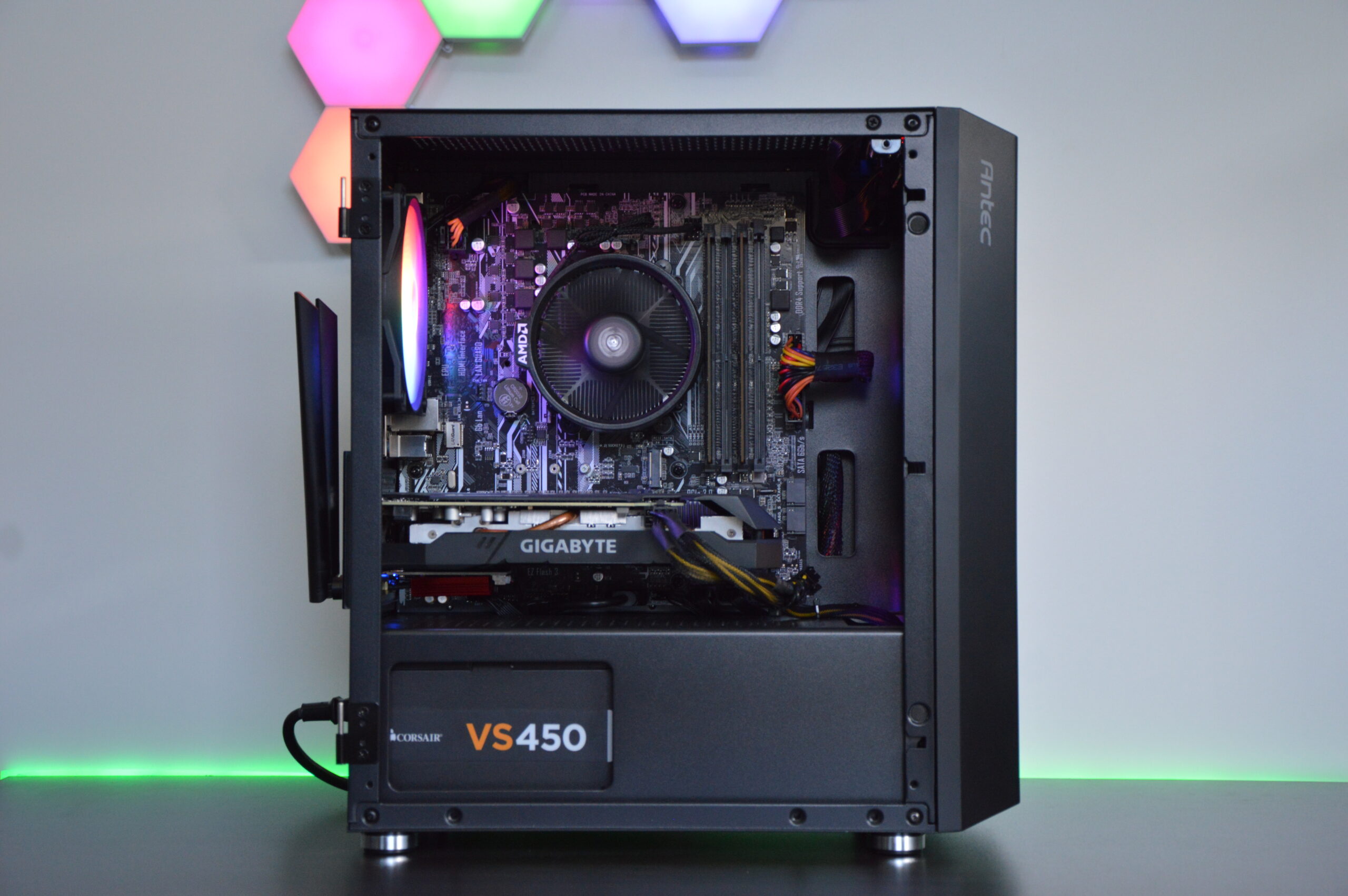 AMD RYZEN 5 RGB Gaming PC - NVIDIA GTX 1660 Ti, 16GB DDR4 RAM, Wi-Fi, Windows 11 - Image 3