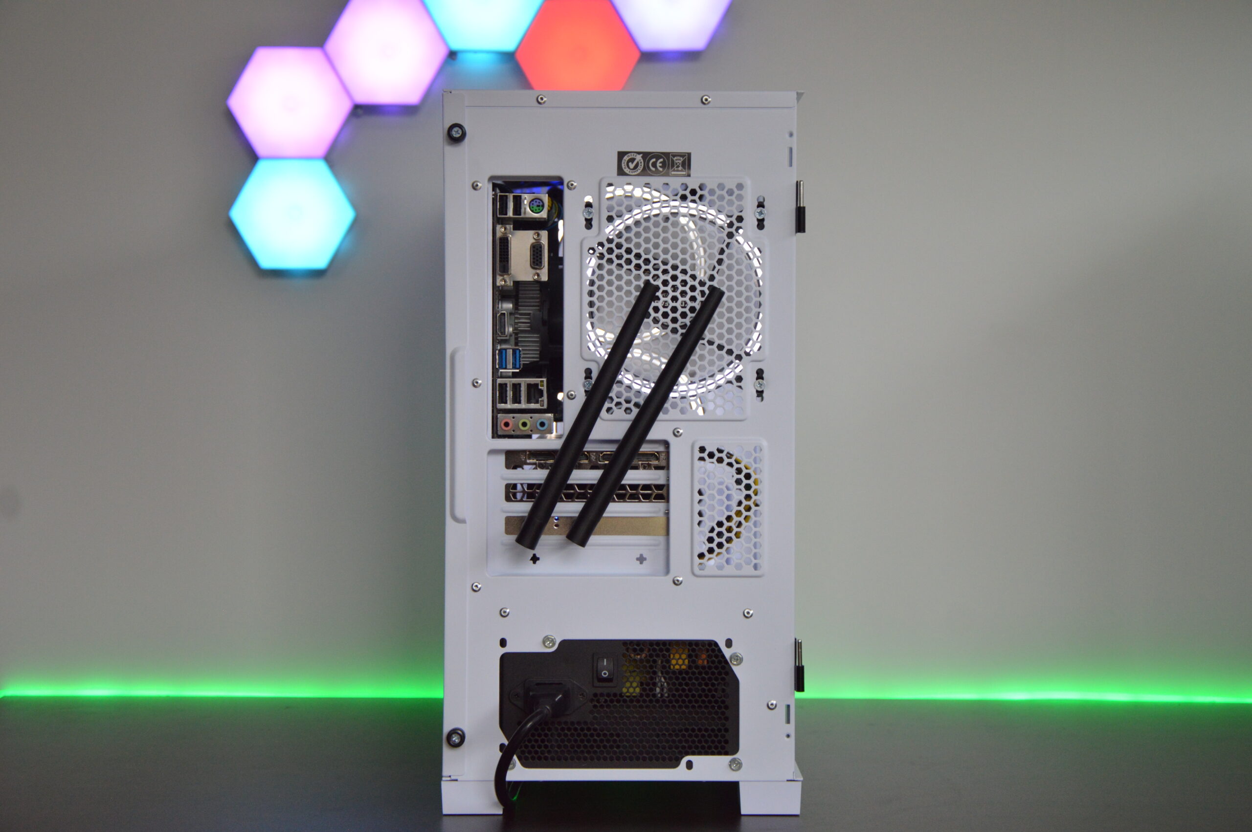 Intel i5 8th generation White Gaming PC - NVIDIA GTX 1660 Ti, 16GB DDR4 RAM, 2TB+ Storage, Wi-Fi, Windows 11 - Image 4