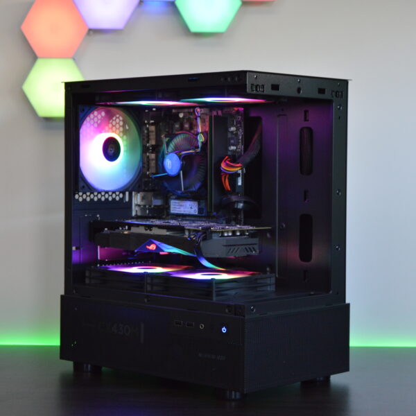 AMD Radeon RGB Gaming PC - Intel i5, 12GB DDR4 RAM, Windows 11