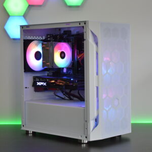 Intel i5 RGB Gaming PC - AMD Radeon RX 470, 12GB DDR4 RAM, Wi-Fi, Windows 11