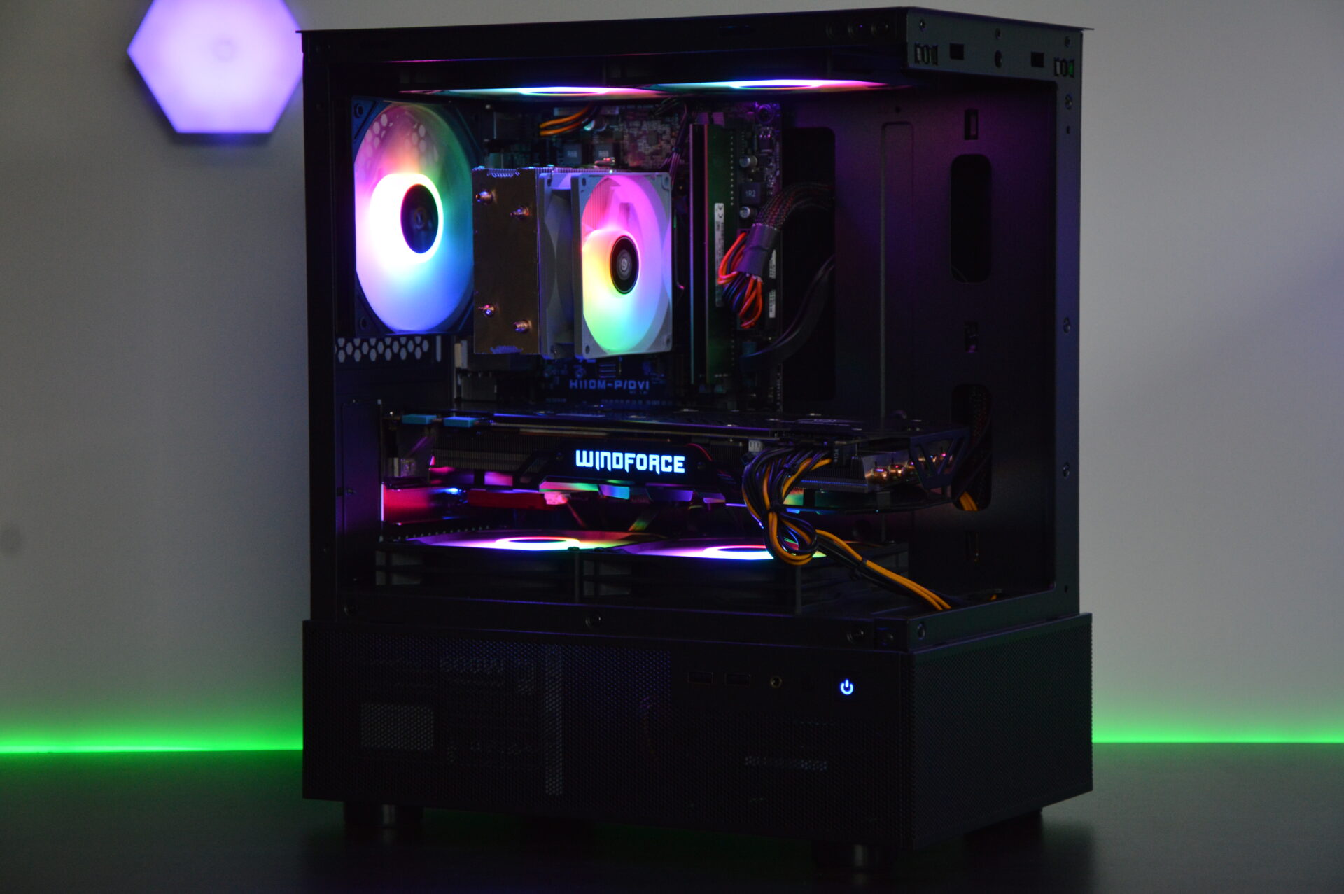 Intel i5 RGB Gaming PC - NVIDIA GTX, 2TB+ Storage, 12GB RAM, W11