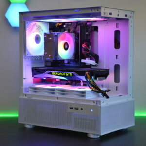 NVIDIA GTX 1080 Founders Edition RGB Gaming PC - Intel i5-8500, 2TB+ Storage, W11