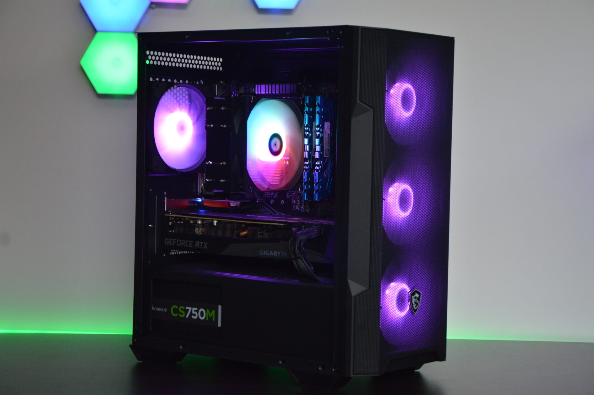 NVIDIA RTX 3070 RGB Gaming PC - AMD Ryzen 7 5700X, 16GB DDR4, 3TB Storage, W11 - Image 3