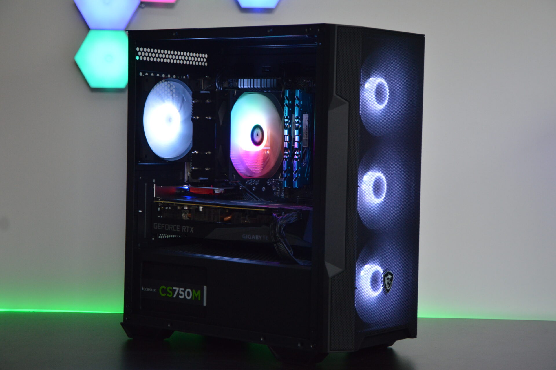 NVIDIA RTX 3070 RGB Gaming PC - AMD Ryzen 7 5700X, 16GB DDR4, 3TB Storage, W11 - Image 4