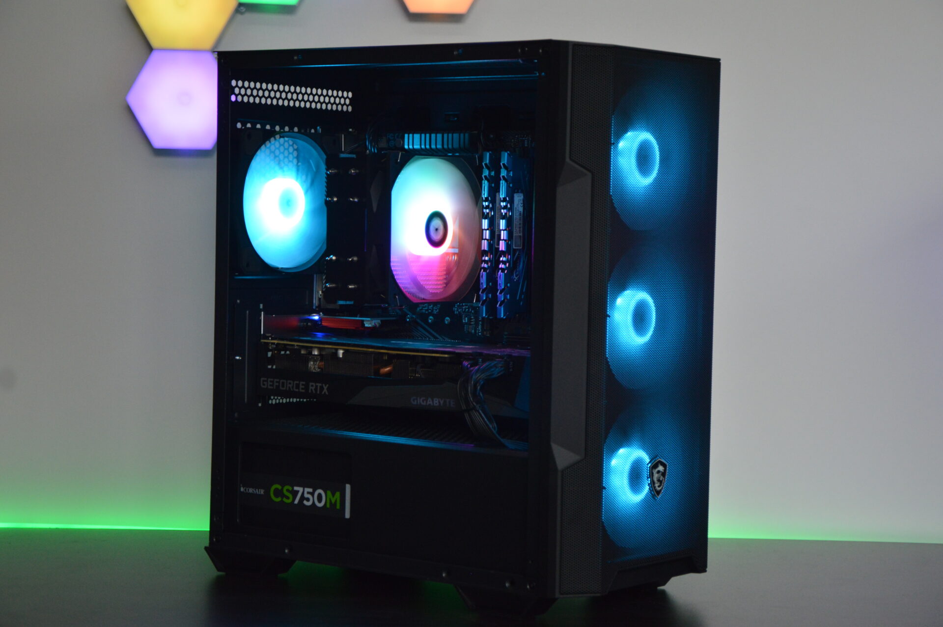 NVIDIA RTX 3070 RGB Gaming PC - AMD Ryzen 7 5700X, 16GB DDR4, 3TB Storage, W11 - Image 2
