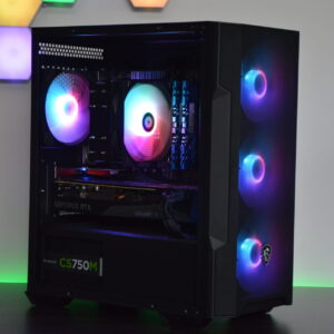NVIDIA RTX 3070 RGB Gaming PC - AMD Ryzen 7 5700X, 16GB DDR4, 3TB Storage, W11