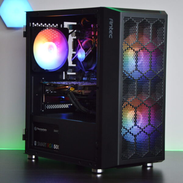 Intel RGB Gaming PC - NVIDIA GPU, 1TB+ Storage, Windows 11