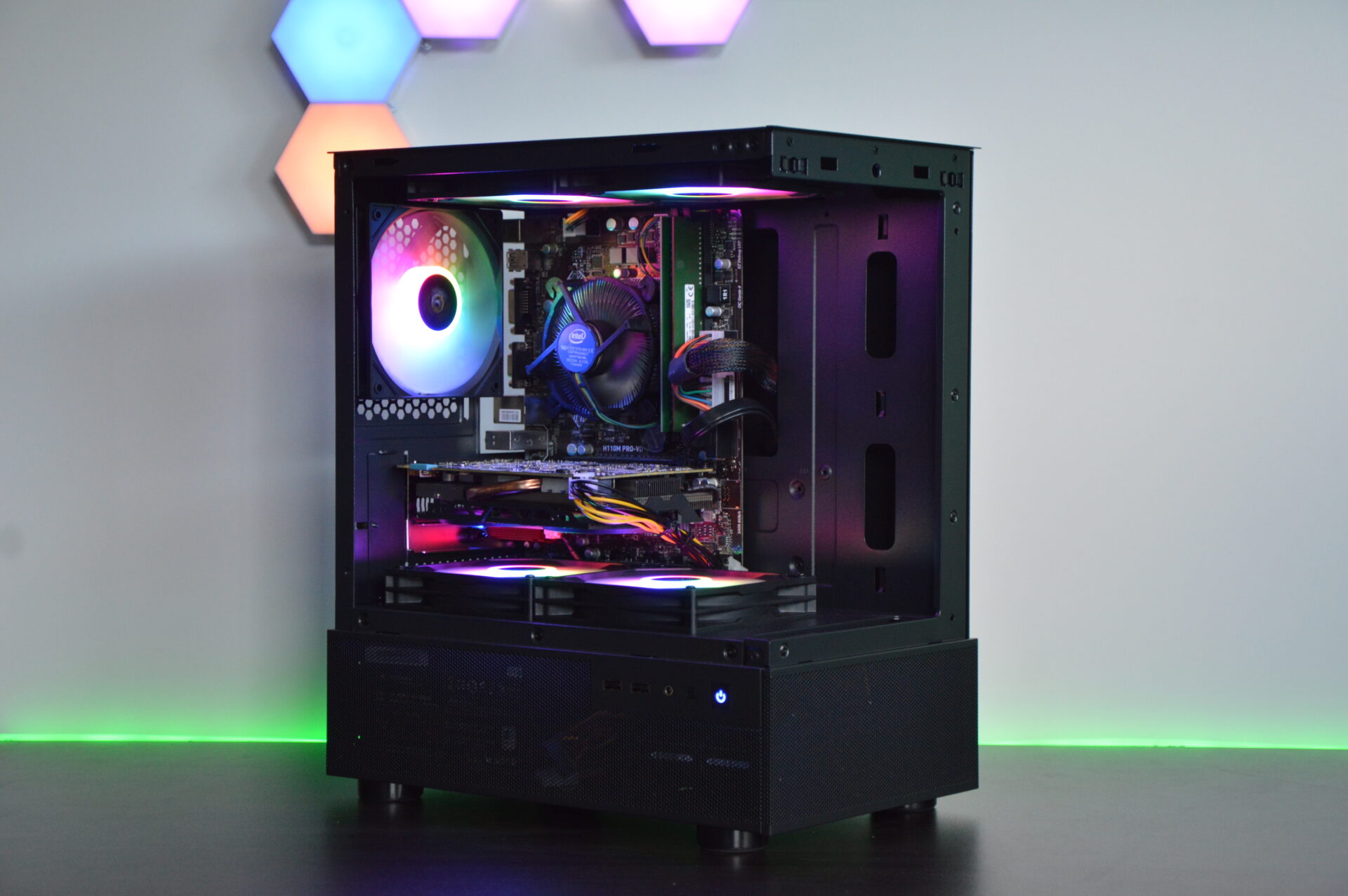 Intel i5 RGB Gaming PC - 12GB DDR4 RAM, Wi-Fi, NVIDIA GTX Graphics