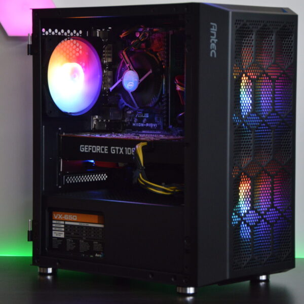 Intel i5 RGB Gaming PC - NVIDIA GTX 1060, 12GB DDR4 RAM, 1TB+ Storage