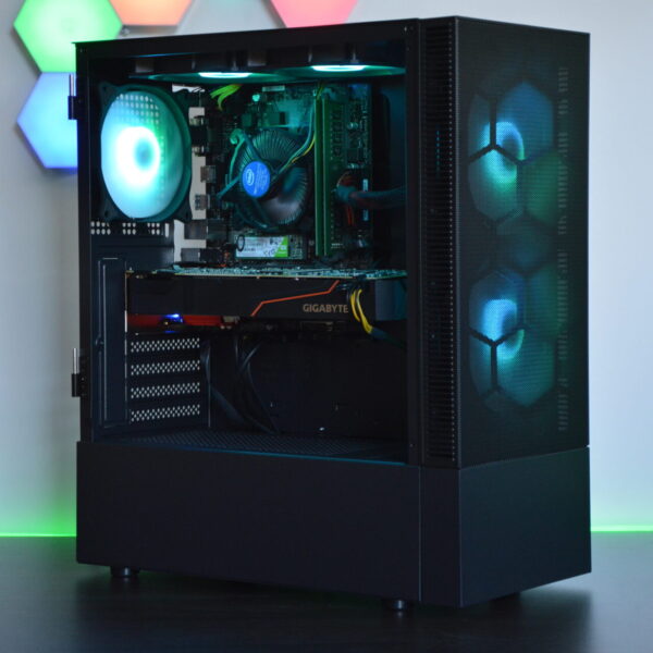 Intel i5-9400F RGB Gaming PC - NVIDIA GTX 1080, 16GB DDR4 RAM, 1TB+ Storage