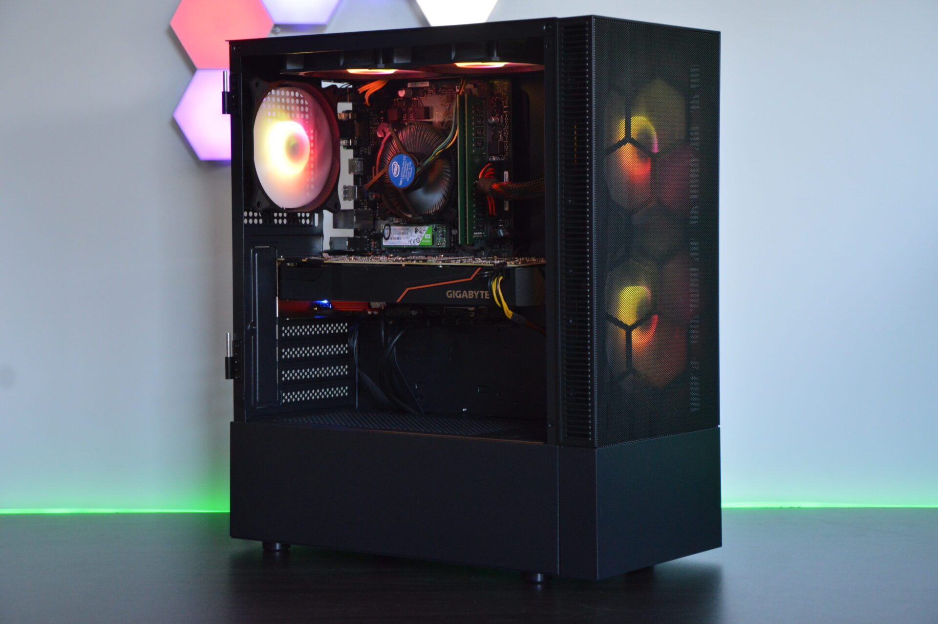 Intel i5-9400F RGB Gaming PC - NVIDIA GTX 1080, 16GB DDR4 RAM, 1TB+ Storage - Image 2