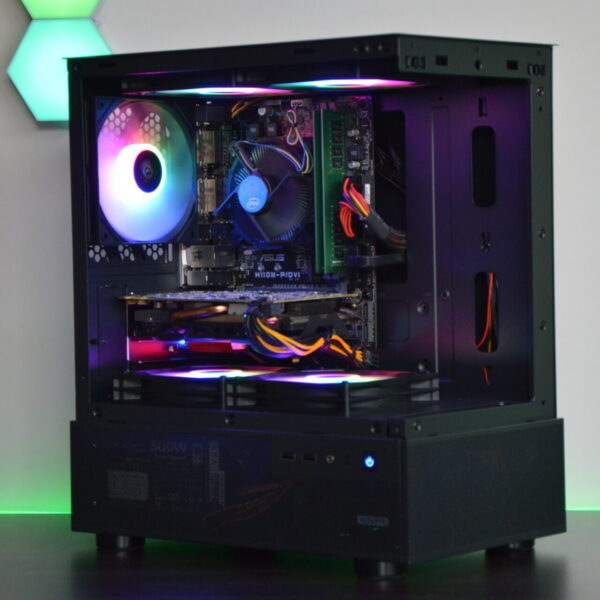 Intel RGB i5 Gaming PC - NVIDIA GPU, 1TB+ Storage, Wi-Fi, W11