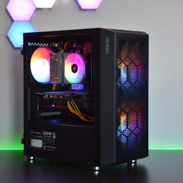 Intel i5 RGB Gaming PC - NVIDIA GTX 1660 Ti, 16GB DDR4 RAM, 1TB+ Storage, W11