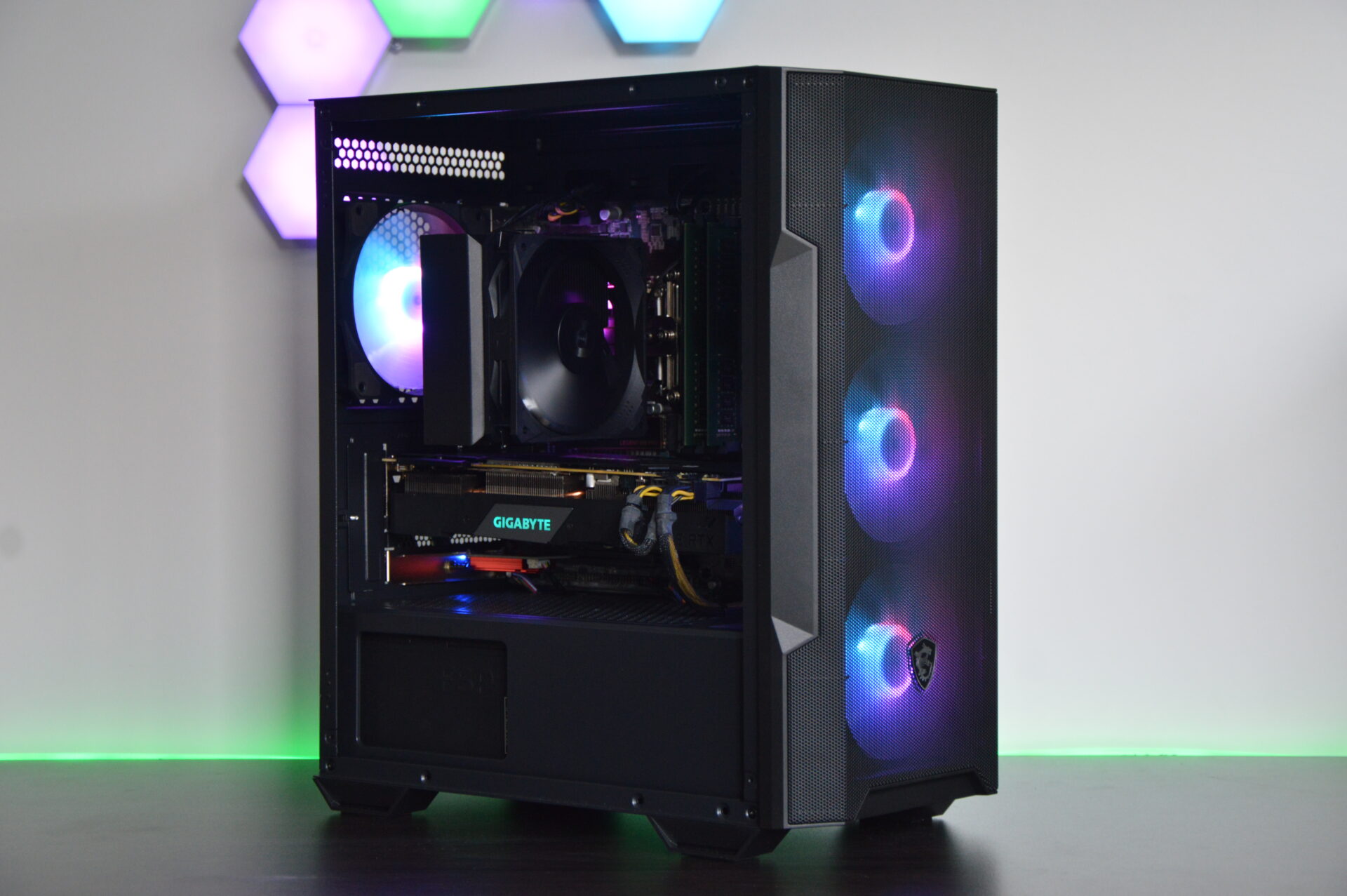 Intel i7 RGB Gaming PC - NVIDIA RTX 2070, 16GB DDR4 RAM, 2TB Storage, W11