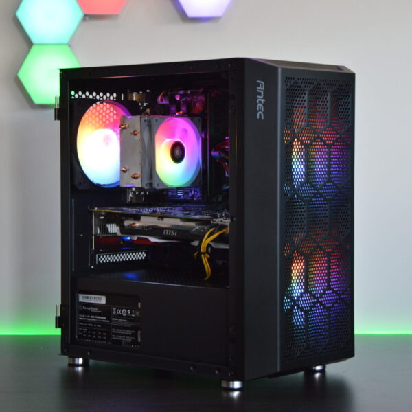 Intel i5 NVIDIA GTX RGB Gaming PC - 16GB DDR4 RAM, GTX 970, 1TB+ Storage, W11