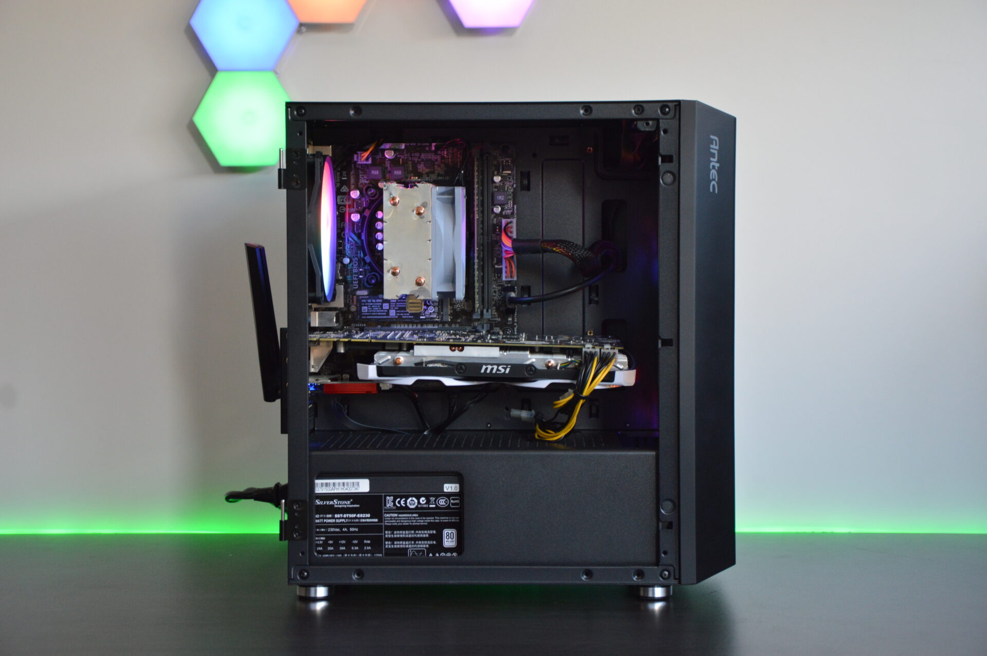 Intel i5 NVIDIA GTX RGB Gaming PC - 16GB DDR4 RAM, GTX 970, 1TB+ Storage, W11 - Image 3
