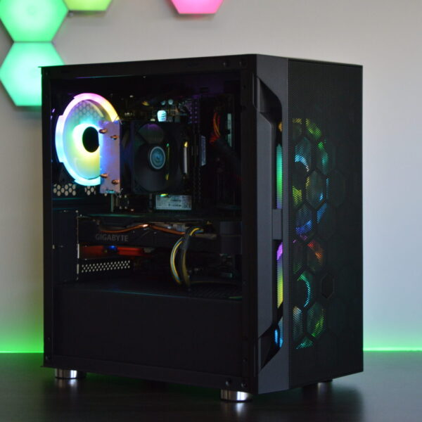 Intel i7 RGB Gaming PC - NVIDIA RTX 2070, 16GB DDR4, 1TB+ Storage, W11