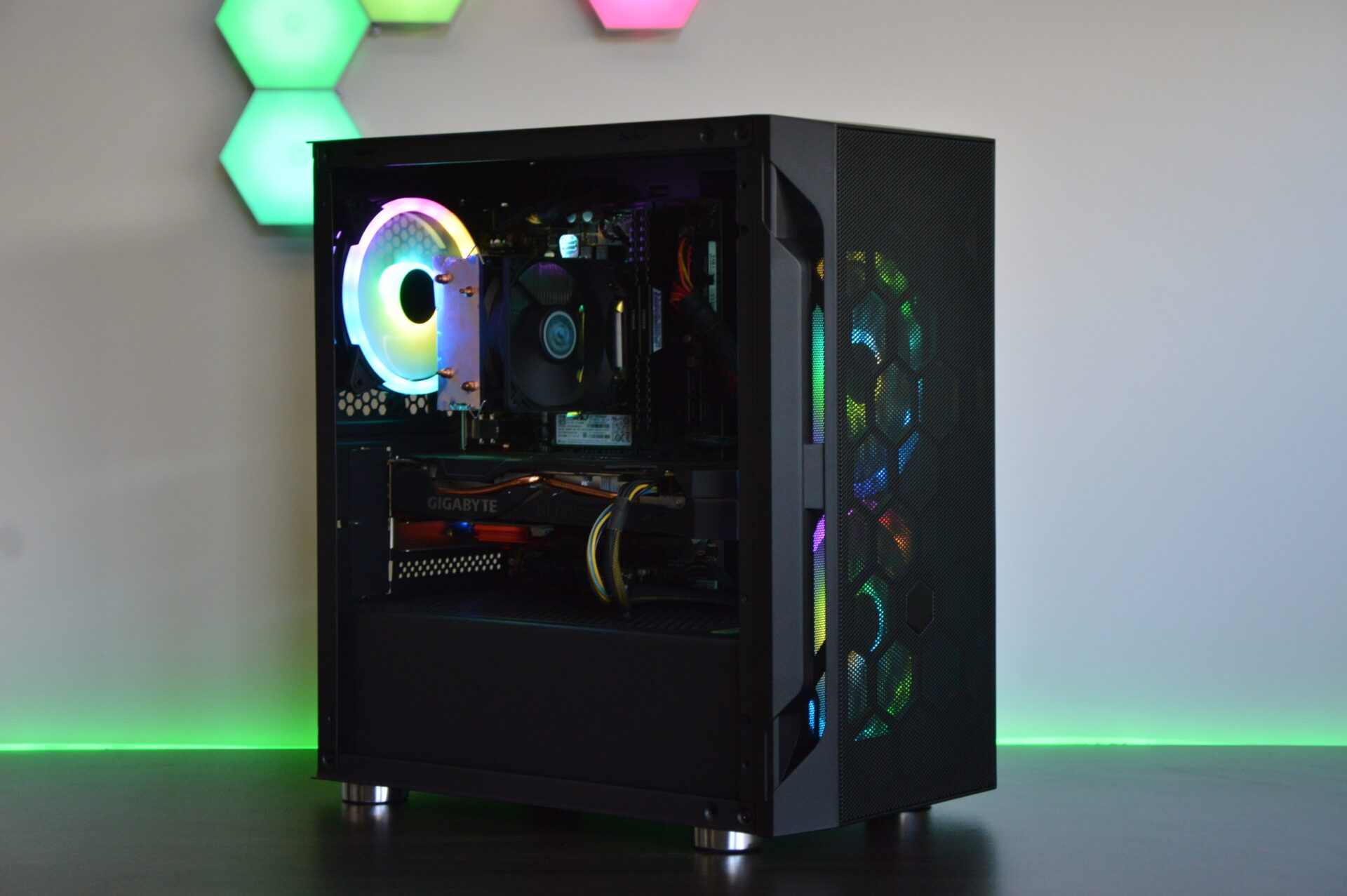 Intel i7 RGB Gaming PC - NVIDIA RTX 2070, 16GB DDR4, 1TB+ Storage, W11