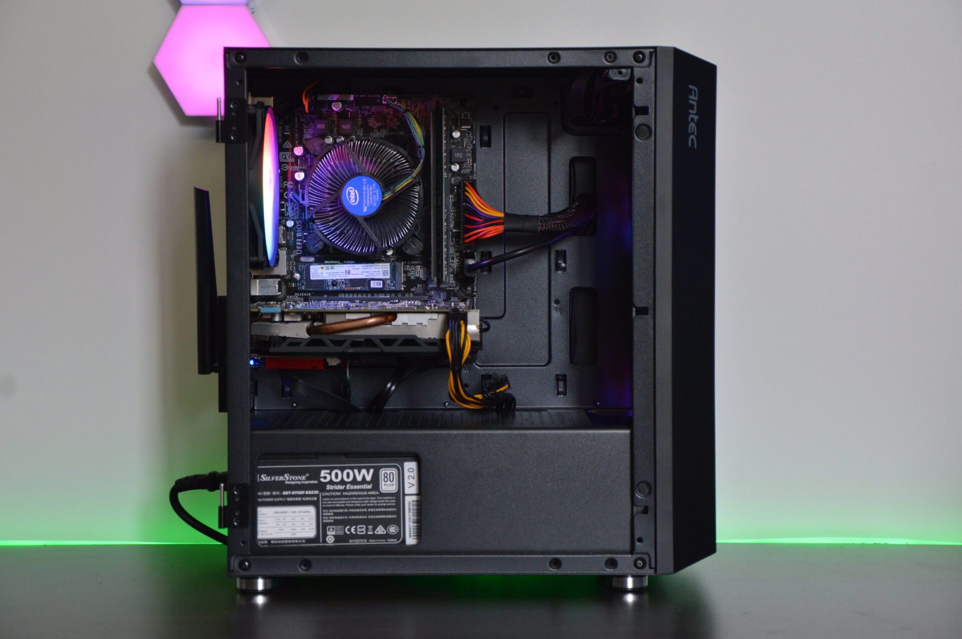 Intel i5 RGB Gaming PC - NVIDIA GTX, 1TB+ Storage, Wi-Fi, W11 - Image 4