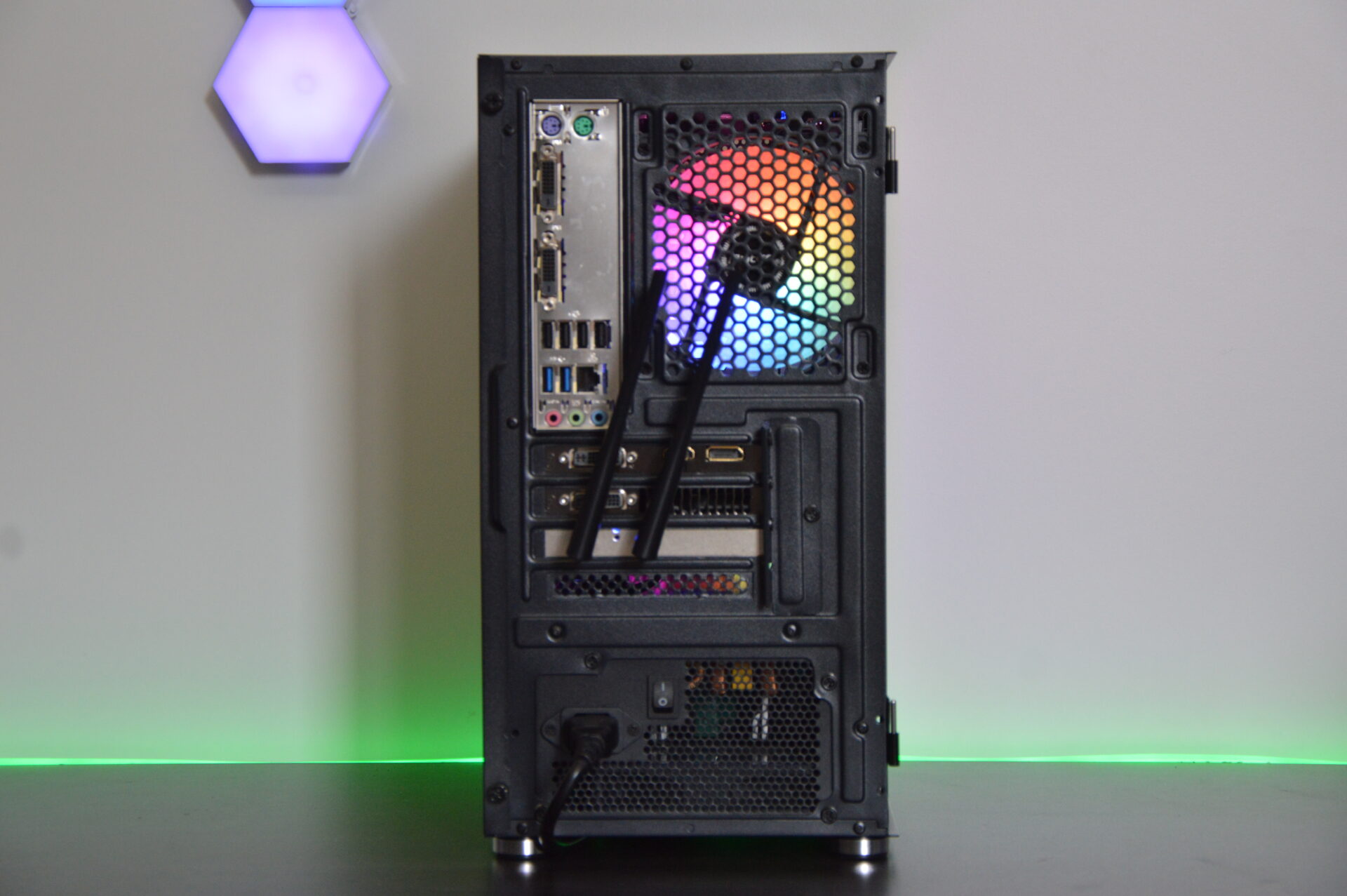 Intel i5 RGB Gaming PC - NVIDIA GTX, 1TB+ Storage, Wi-Fi, W11 - Image 5