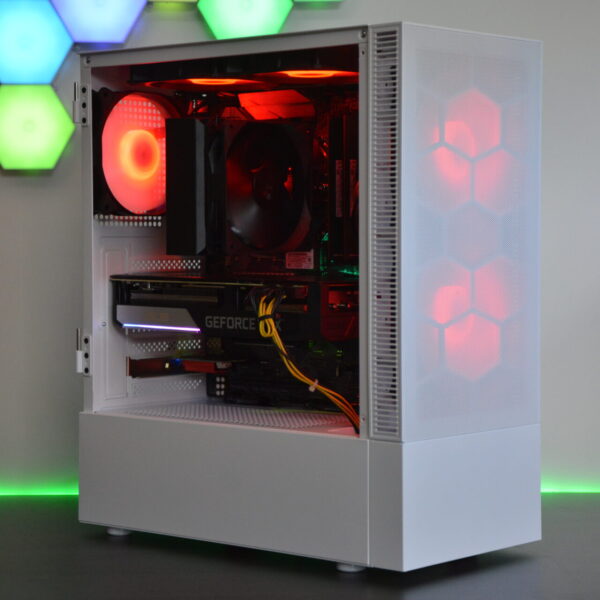 AMD Ryzen 7 RTX 3070 RGB Gaming PC - 2TB+ Storage, Wi-Fi, W11