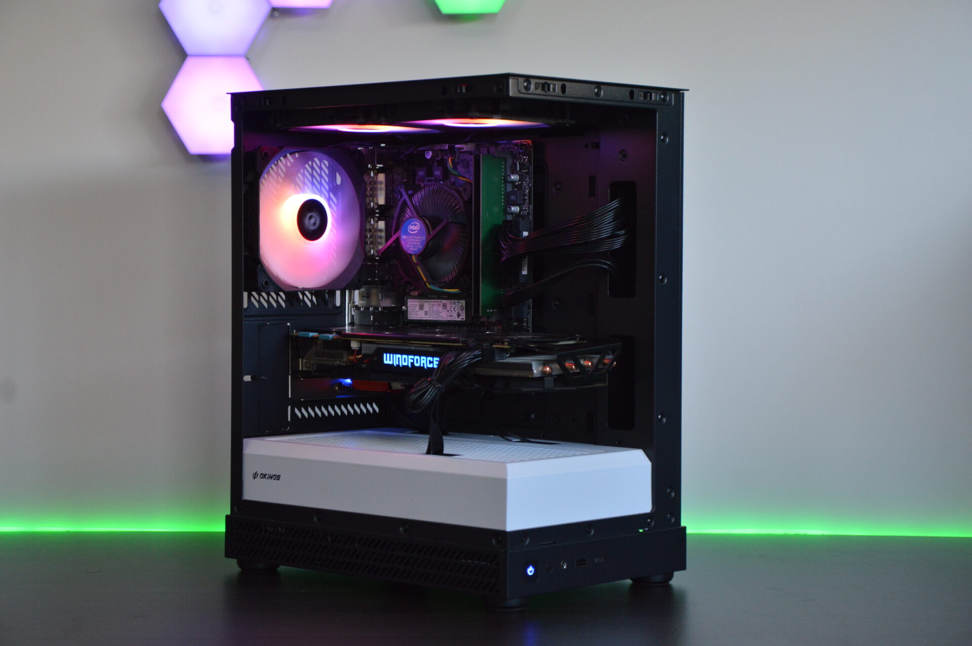 Intel RGB Gaming PC - NVIDIA GTX, 1TB+ Storage, Wi-Fi, W11
