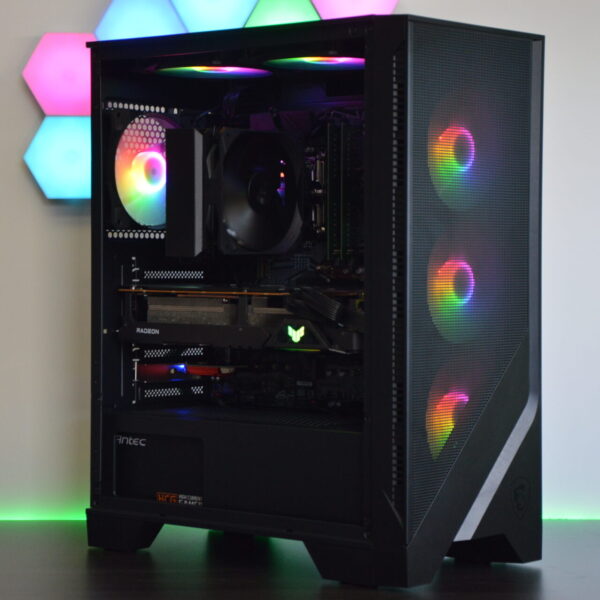 Intel i7-10700F RGB Gaming PC - AMD RX 6800 16GB GPU, 16GB DDR4, 4TB Storage