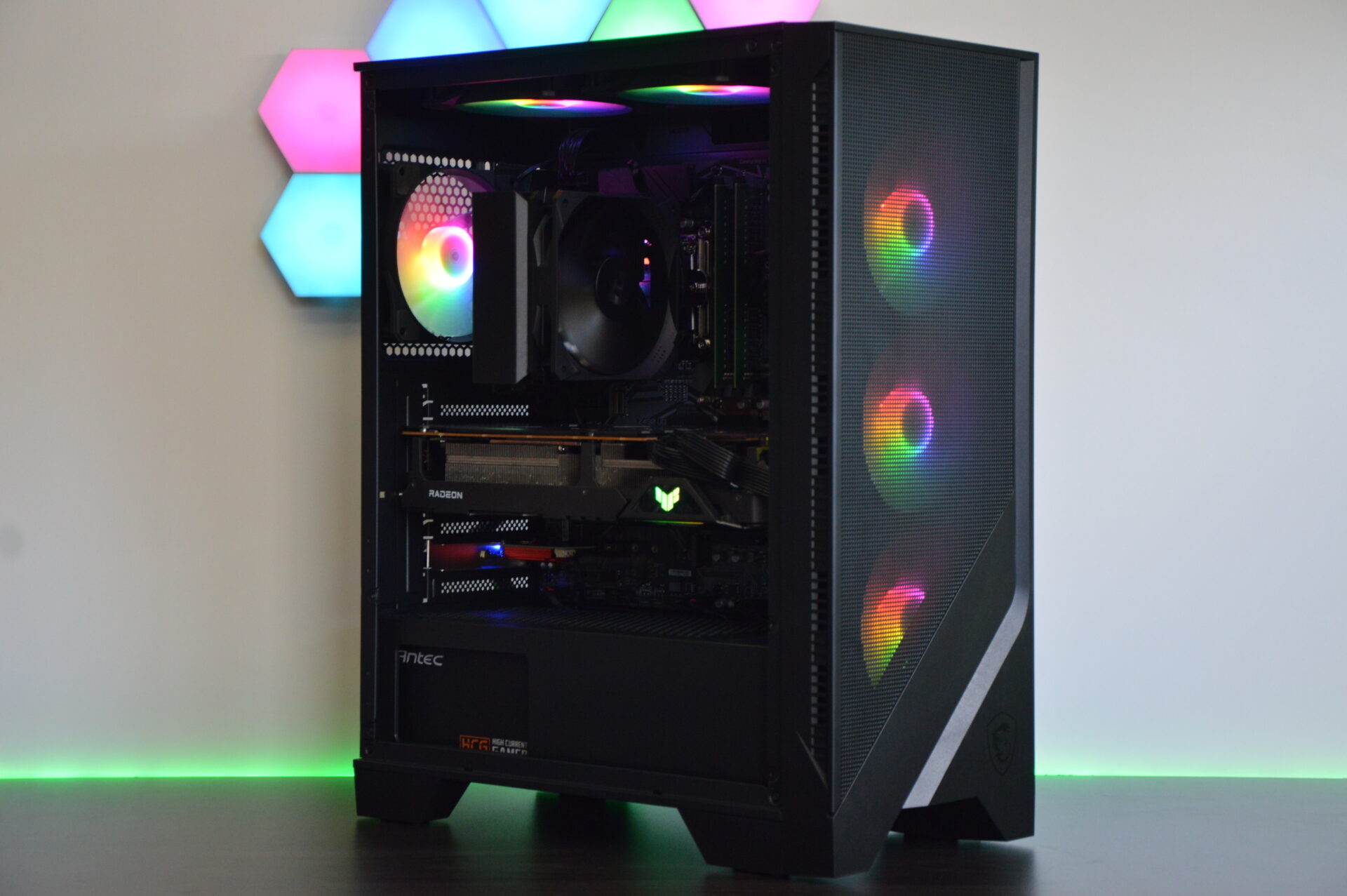 Intel i7-10700F RGB Gaming PC - AMD RX 6800 16GB GPU, 16GB DDR4, 4TB Storage