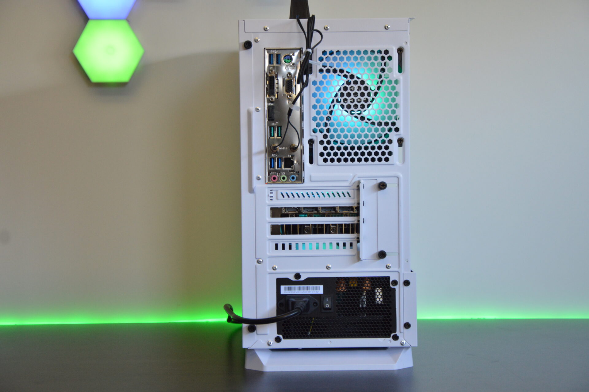 NVIDIA RTX 5060 White RGB Gaming PC - AMD Ryzen 5 CPU, 16GB DDR4, 500GB SSD, W11 - Image 11