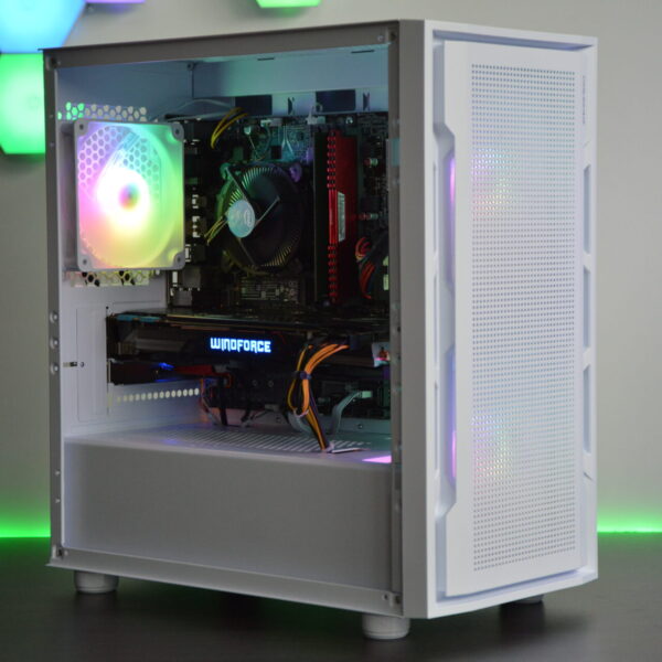 Intel i5 RGB Gaming PC - NVIDIA GTX, 12GB DDR4, 1TB+ Storage, W11
