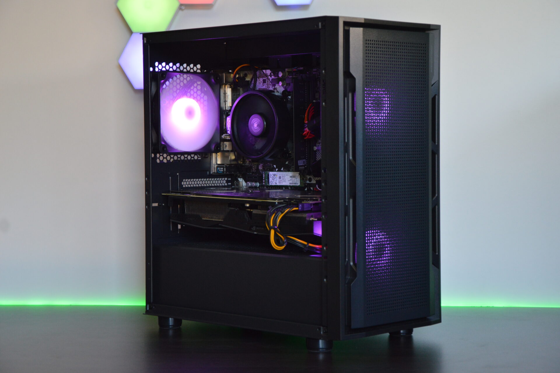 AMD RYZEN 5 RGB Gaming PC - RX VEGA 64, 2TB+ Storage, 16GB DDR4 RAM - Image 2