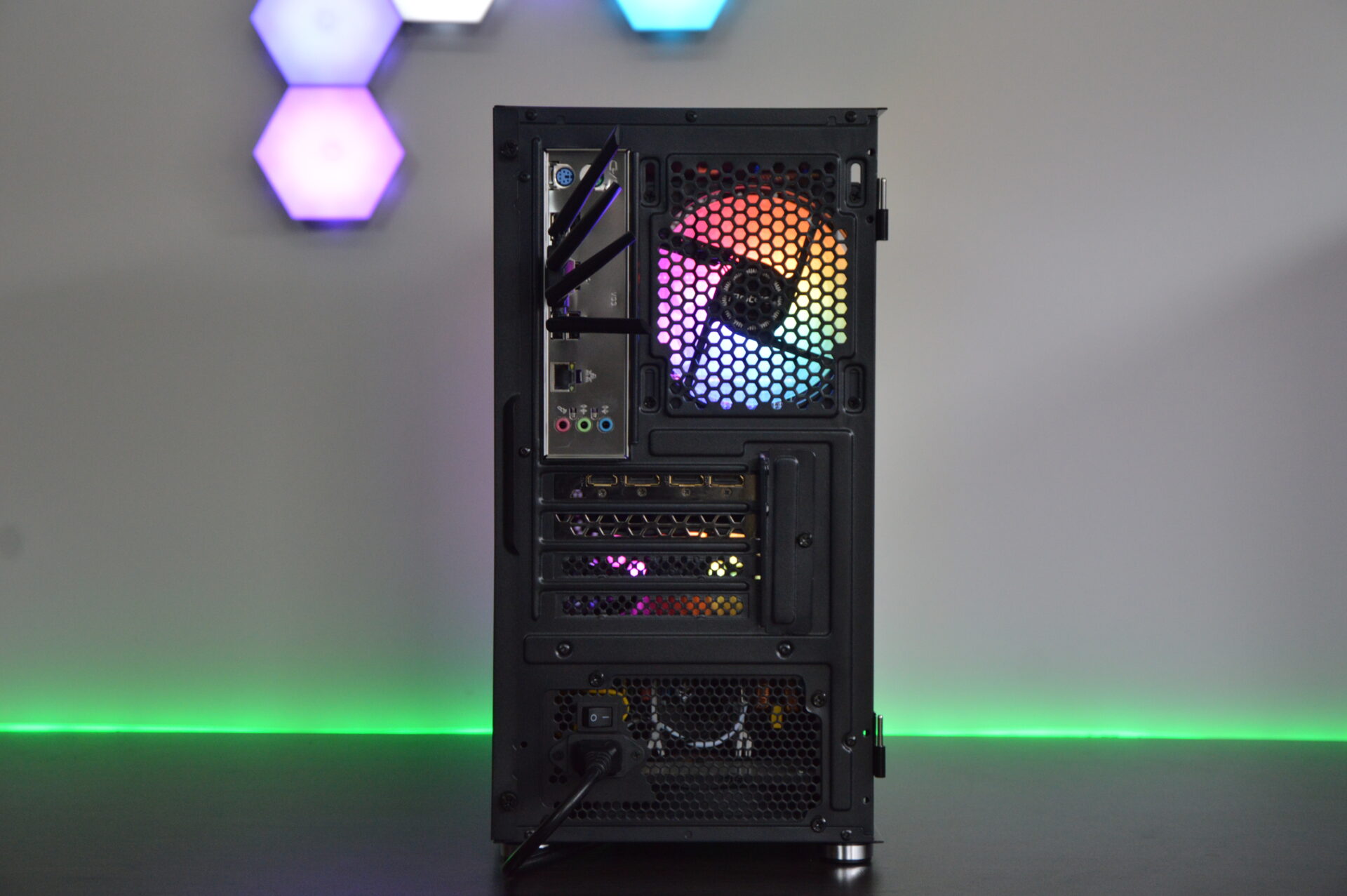AMD Radeon RGB Gaming PC - Intel Xeon, 14GB RAM, 1TB+ Storage, W11 - Image 4
