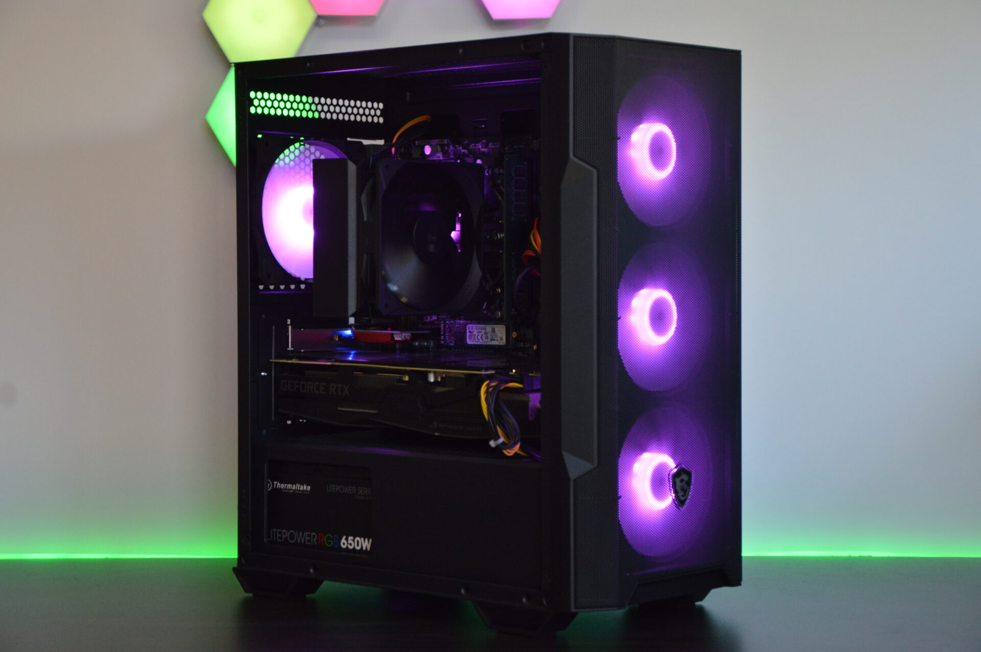 AMD RYZEN 7 RGB Gaming PC - NVIDIA RTX, 16GB RAM, 1TB+ Storage, W11 - Image 8