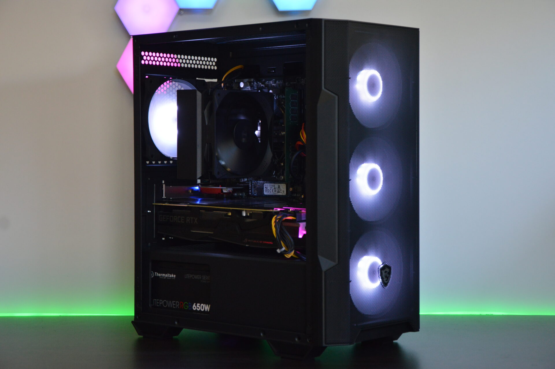 AMD RYZEN 7 RGB Gaming PC - NVIDIA RTX, 16GB RAM, 1TB+ Storage, W11 - Image 7