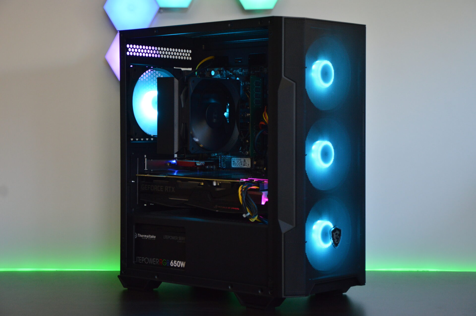 AMD RYZEN 7 RGB Gaming PC - NVIDIA RTX, 16GB RAM, 1TB+ Storage, W11 - Image 6