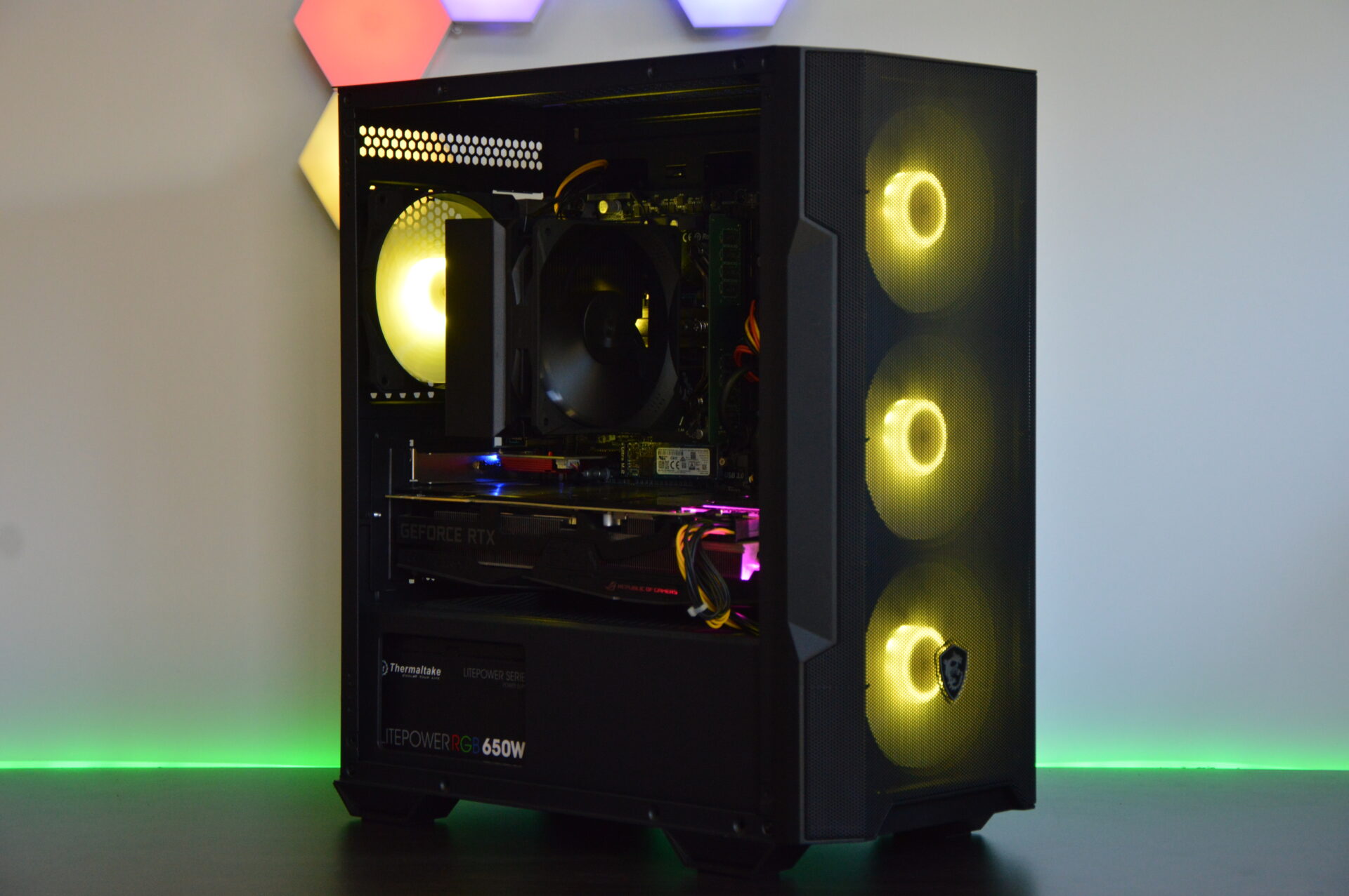 AMD RYZEN 7 RGB Gaming PC - NVIDIA RTX, 16GB RAM, 1TB+ Storage, W11 - Image 5