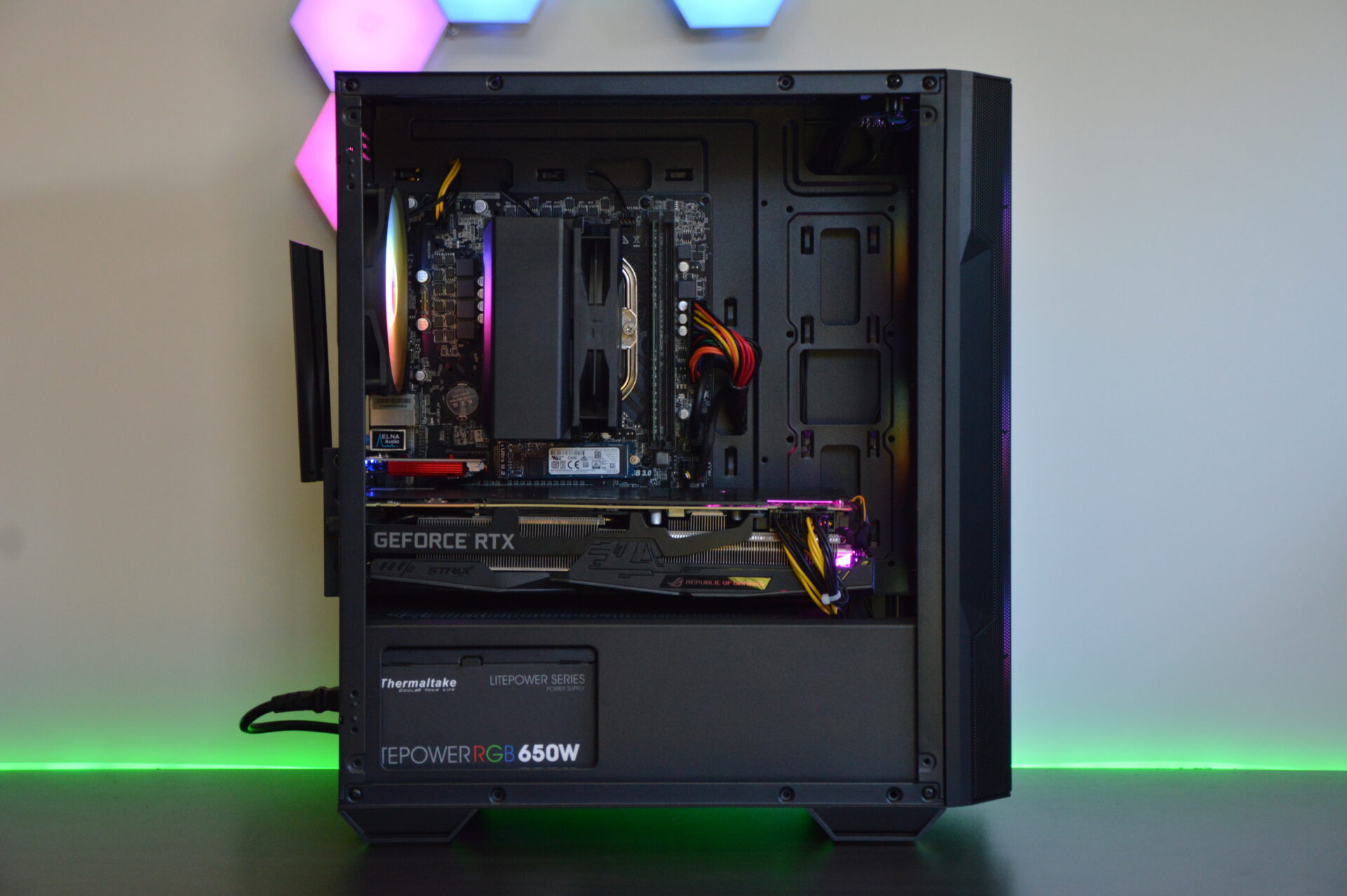 AMD RYZEN 7 RGB Gaming PC - NVIDIA RTX, 16GB RAM, 1TB+ Storage, W11 - Image 9